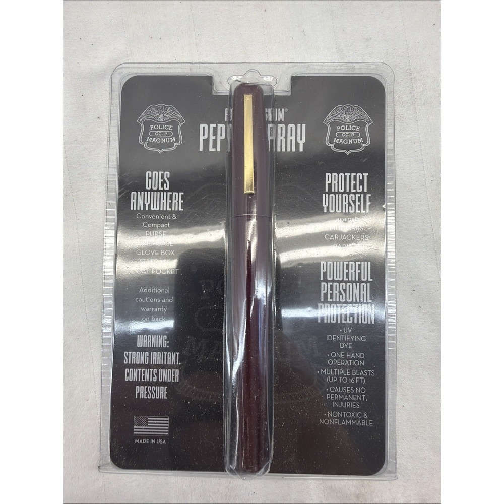 Pepper Spray Police Magnum Pen‎